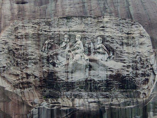 Stone Mountain Carving